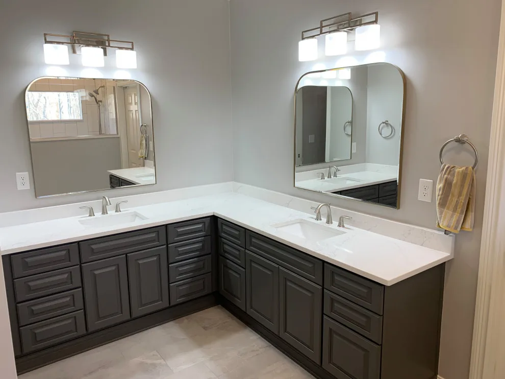 Master bathroom featuring a walk-in shower by All Over IT Renovations - Photo 9