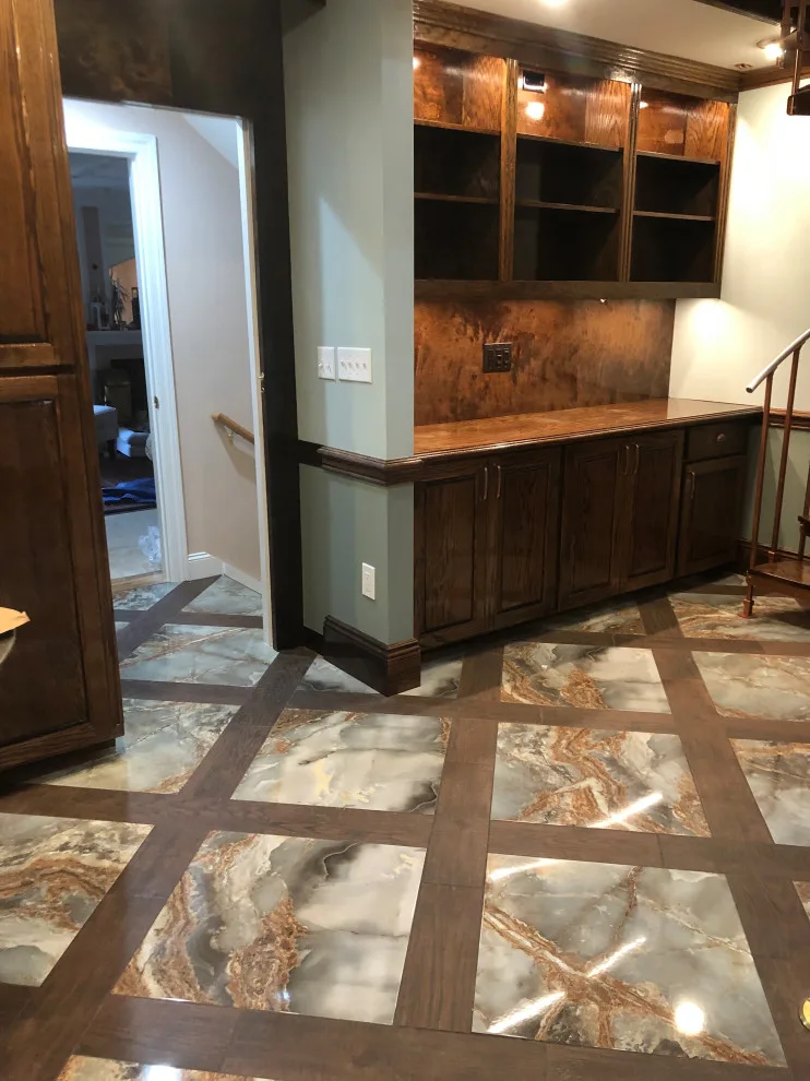 Personalized Library / Sleeping Area by Dave's Custom Tile - Photo 8
