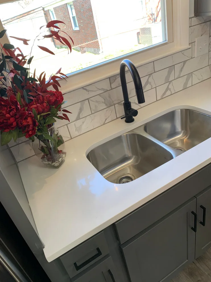 Absolute White Quartz by HD Granite - Photo 3