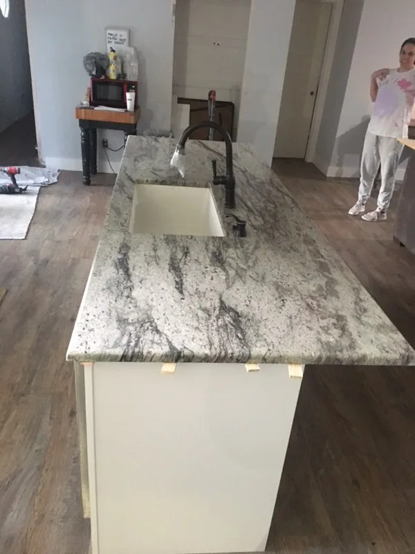 Iceberg White Isle by HD Granite - Photo 2