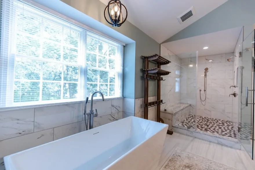 Scarsdale Bathroom Renovation by Westchester Kitchen & Bath Remodeling, LLC. - Photo 2