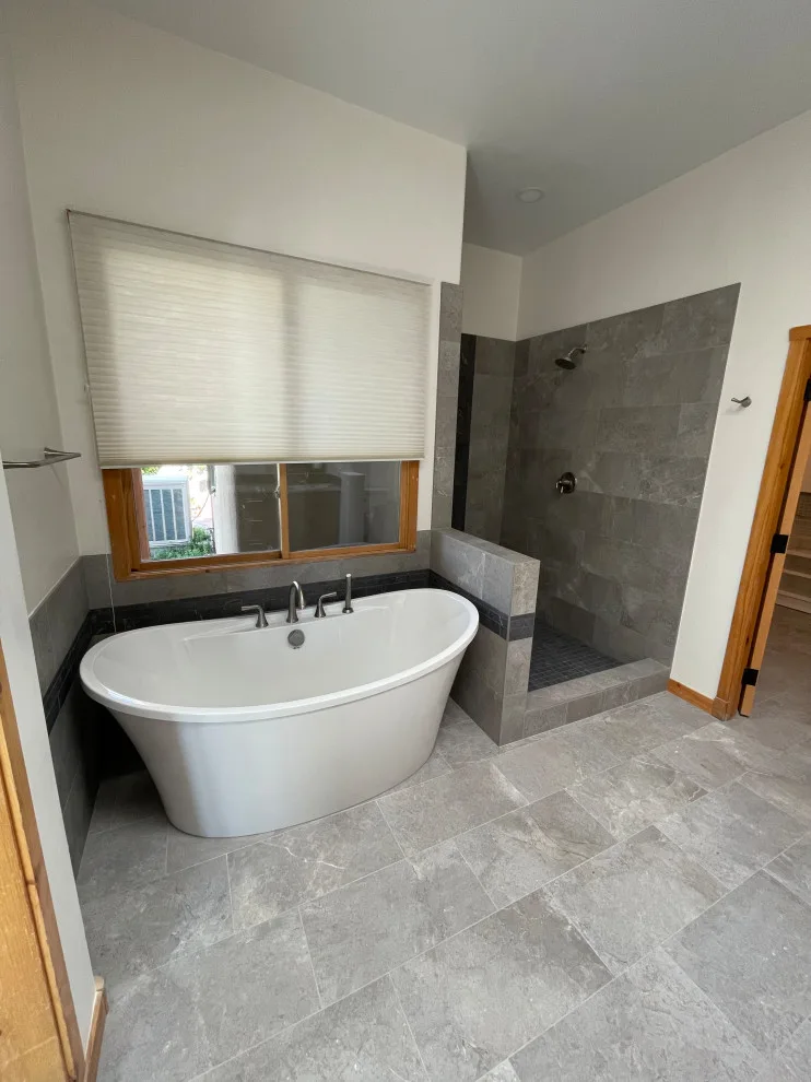 Gray Hues for the Master Bathroom by Enchantment Design & Remodeling, LLC - Photo 3