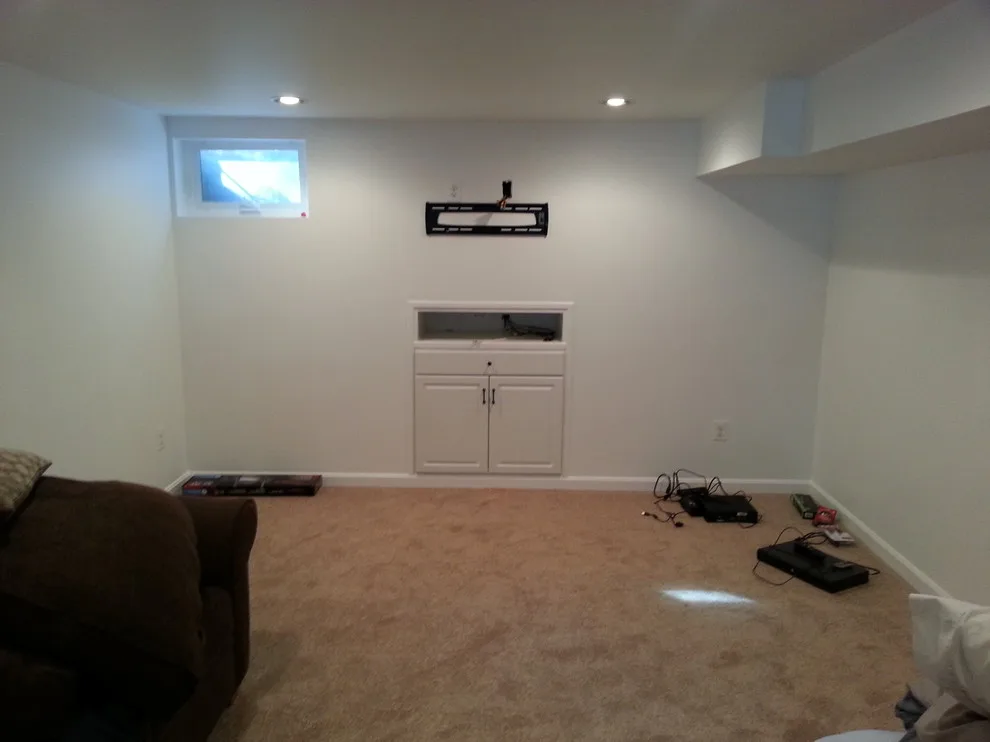 Manassas VA Basement Partial Completion by Home Services Unlimited, LLC - Photo 2