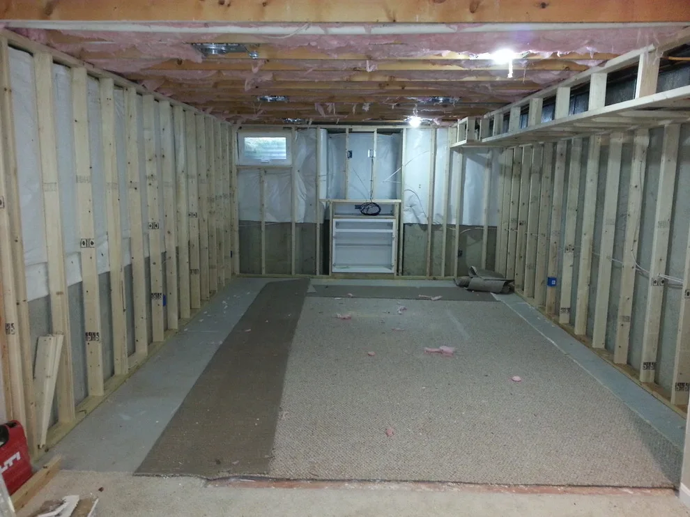Manassas VA Basement Partial Completion by Home Services Unlimited, LLC - Photo 3