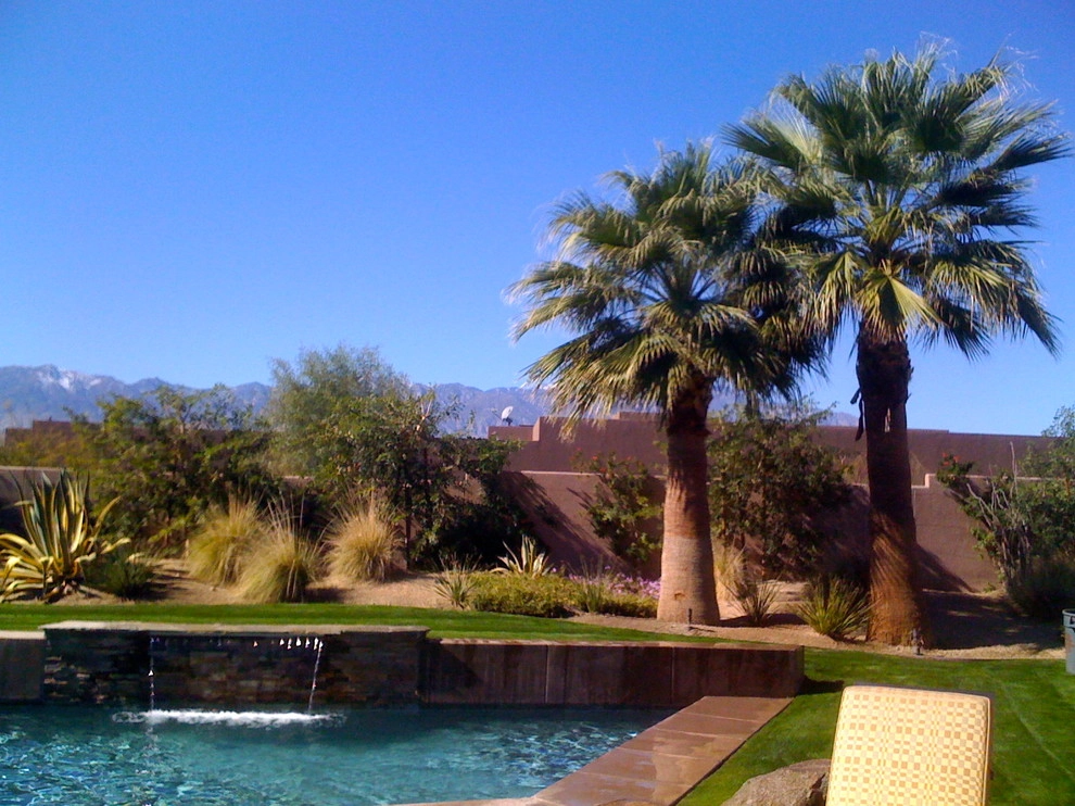 Desert Backyard Retreat by Quality Green Landscaping - Photo 4