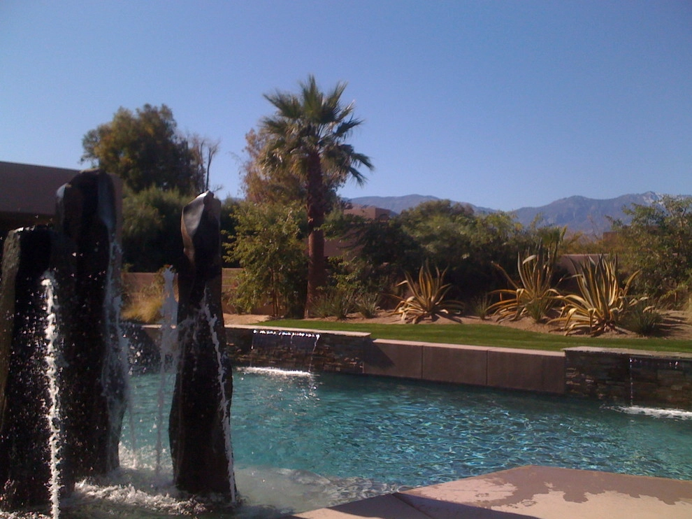 Desert Backyard Retreat by Quality Green Landscaping - Photo 2