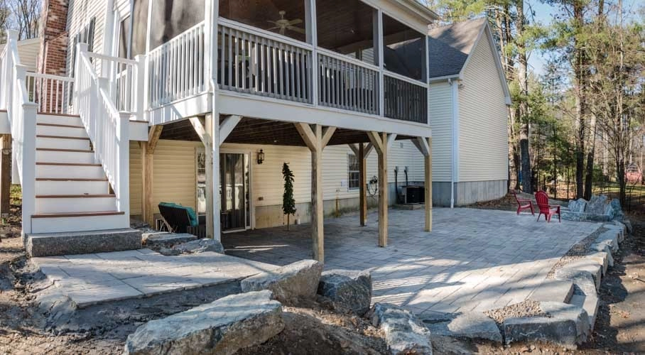 Mendon Patio & Deck Build by Ralph Williams Landscape Design - Photo 4