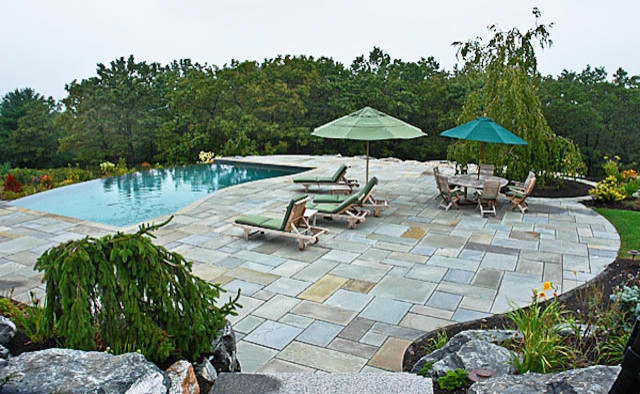 Pool Deck Hardscapes/Paving by Ralph Williams Landscape Design - Photo 3