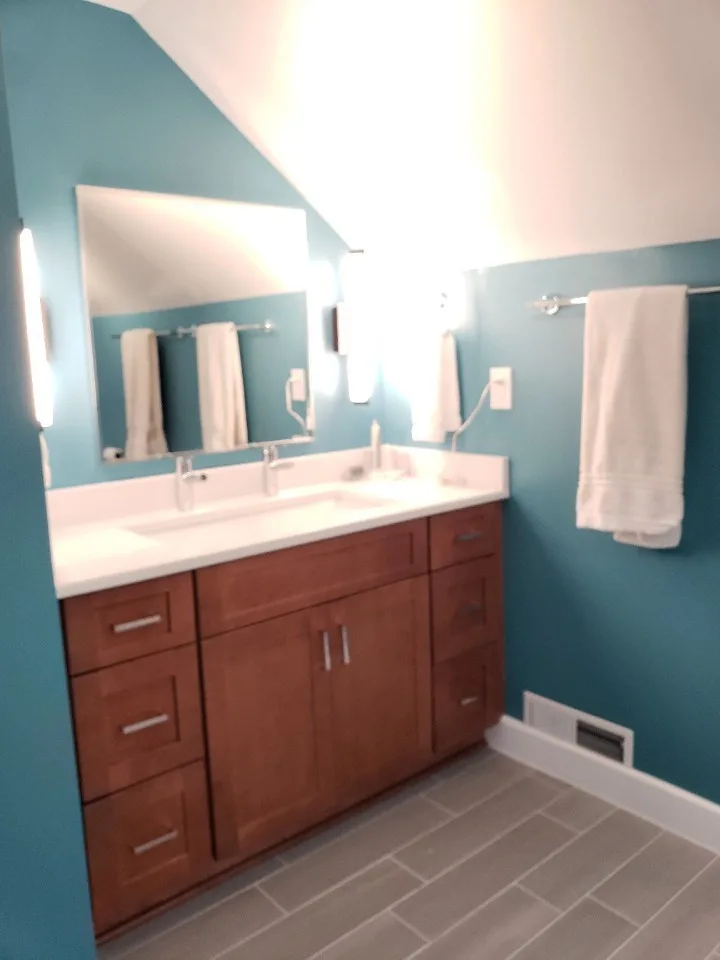 Azure Hue Bathroom Renovation by The Bath Shop - Photo 2