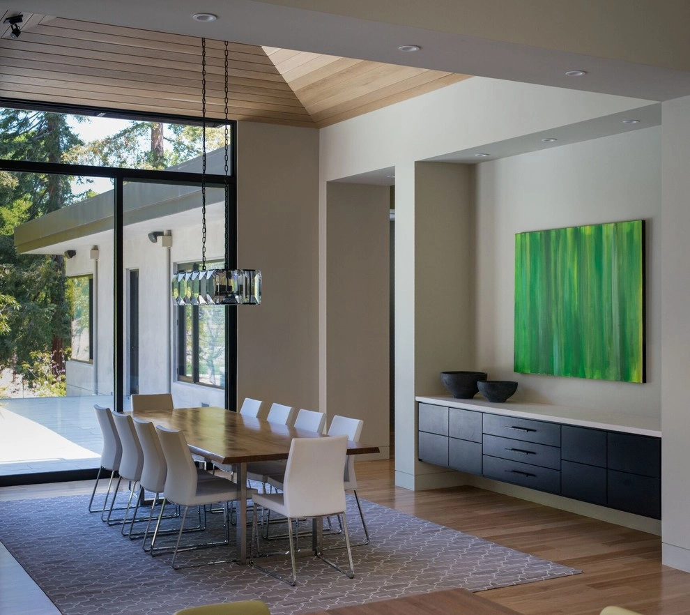 Contemporary Los Altos Hills Custom Home by Randy Thueme Design Inc. - Landscape Architecture - Photo 22