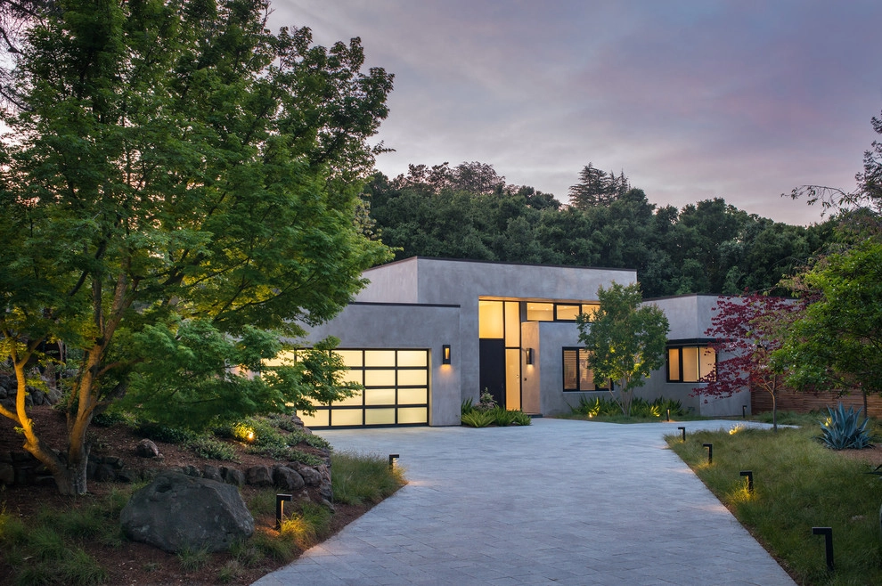 Contemporary Los Altos Hills Custom Home by Randy Thueme Design Inc. - Landscape Architecture - Photo 17