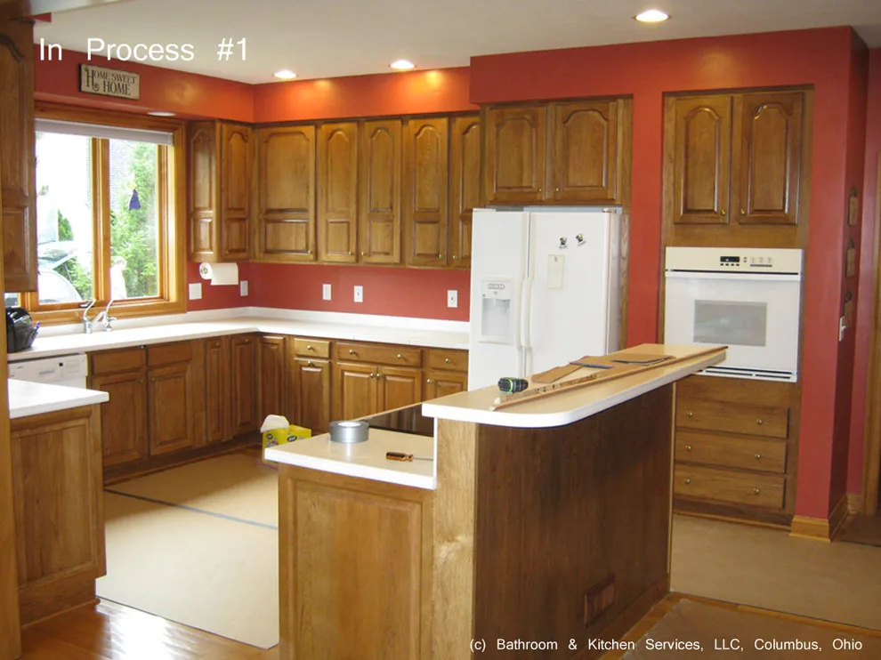 Kitchen Island and Cooktop Renovation by Bathroom And Kitchen Services, LLC - Photo 12