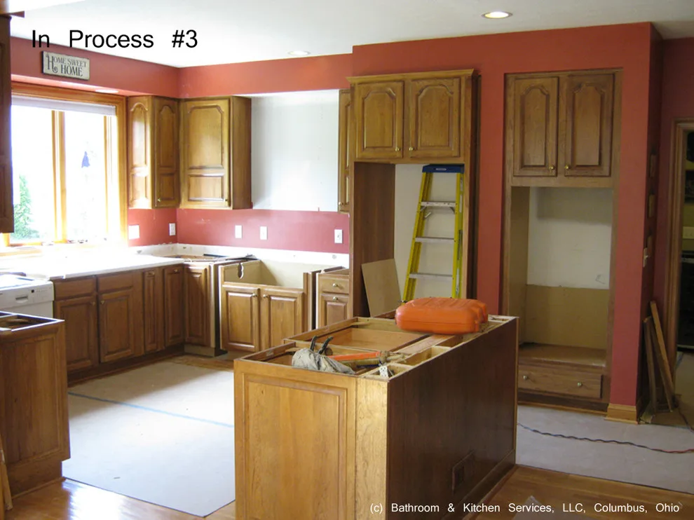 Kitchen Island and Cooktop Renovation by Bathroom And Kitchen Services, LLC - Photo 13
