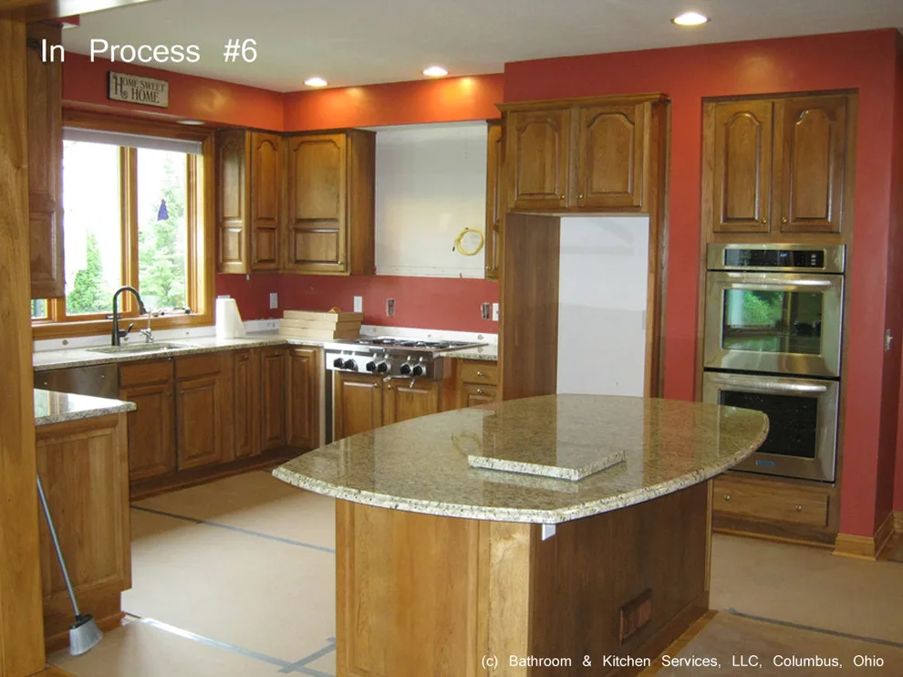 Kitchen Island and Cooktop Renovation by Bathroom And Kitchen Services, LLC - Photo 7