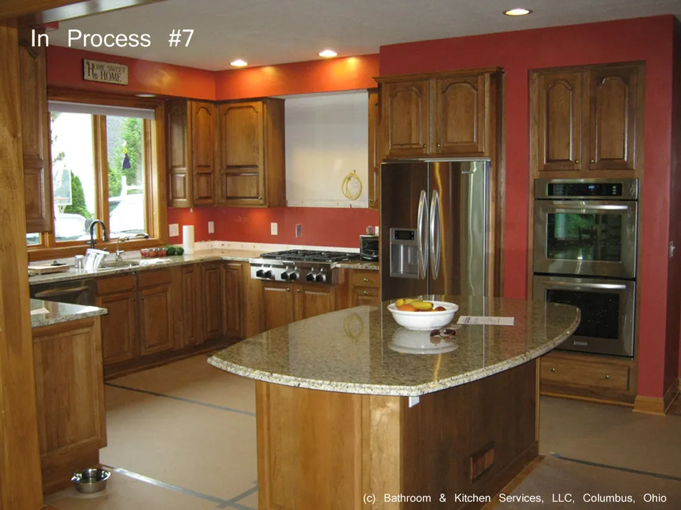 Kitchen Island and Cooktop Renovation by Bathroom And Kitchen Services, LLC - Photo 11