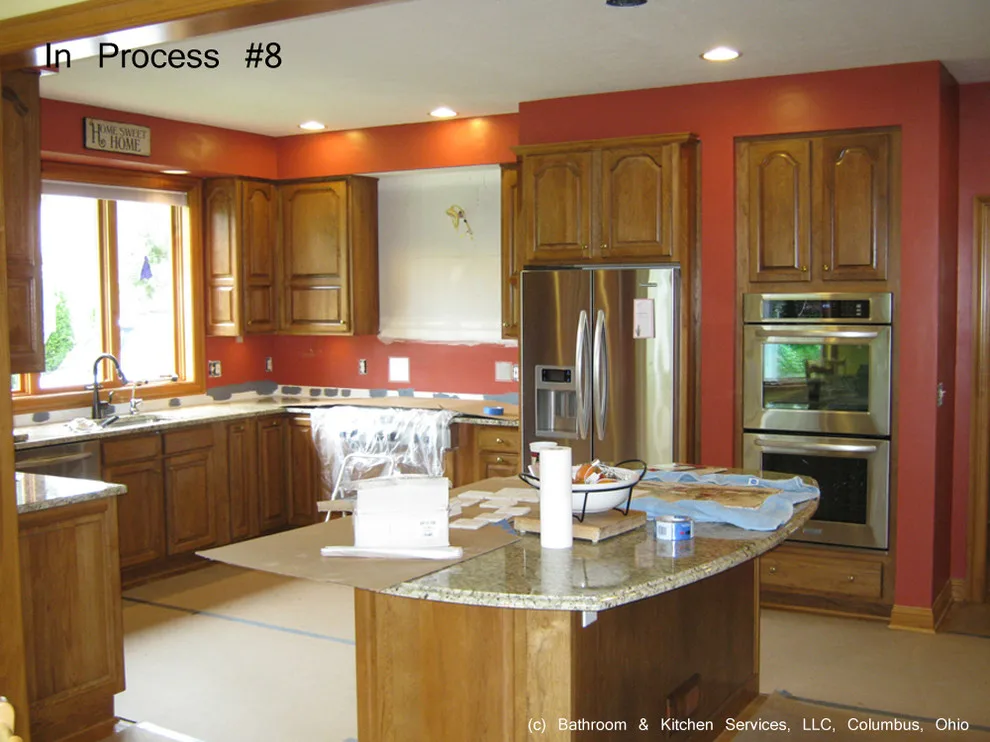 Kitchen Island and Cooktop Renovation by Bathroom And Kitchen Services, LLC - Photo 10