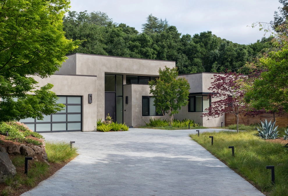 Contemporary Los Altos Hills Custom Home by Randy Thueme Design Inc. - Landscape Architecture - Photo 19
