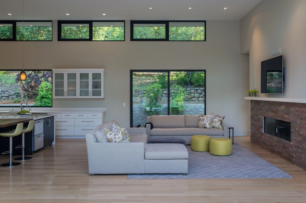 Contemporary Los Altos Hills Custom Home by Randy Thueme Design Inc. - Landscape Architecture - Photo 11