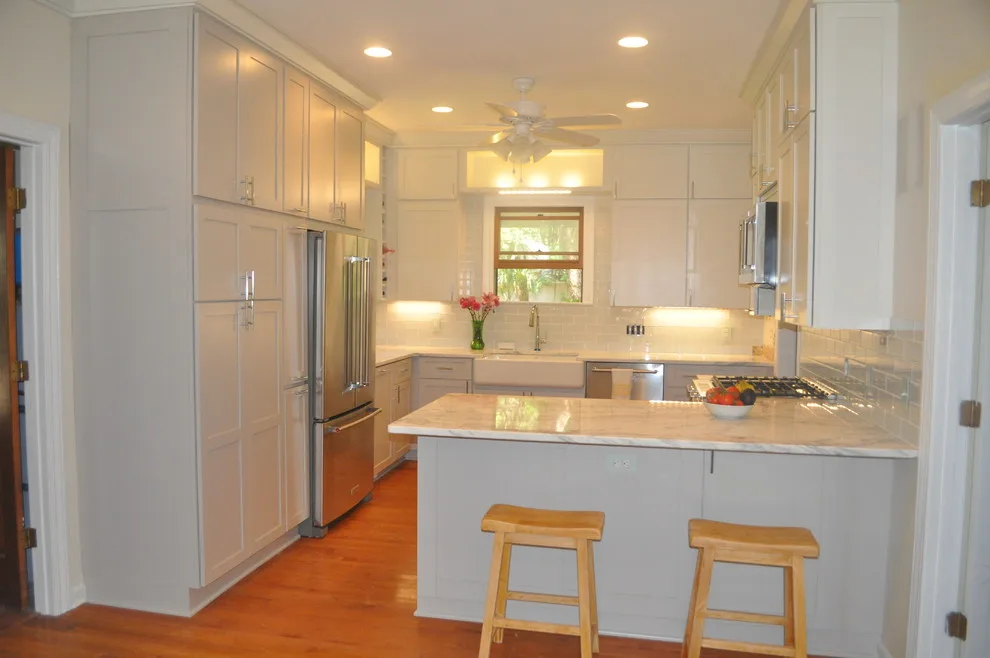 Maple Kitchen Renovation Featuring Quartzite Countertops by Kitchen Solvers Of Charleston - Photo 8