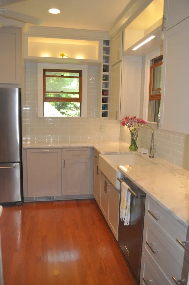Maple Kitchen Renovation Featuring Quartzite Countertops by Kitchen Solvers Of Charleston - Photo 2