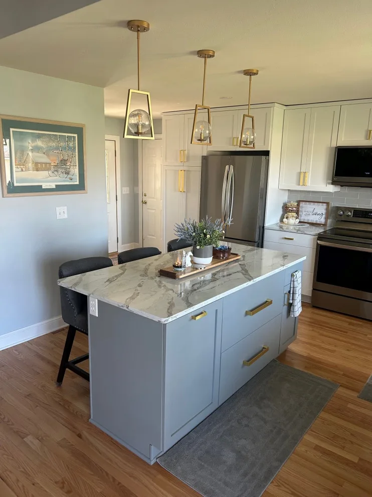 Two-Tone Cabinets Kitchen Renovation Completed by Kitchen Solvers Of Eau Claire - Photo 9