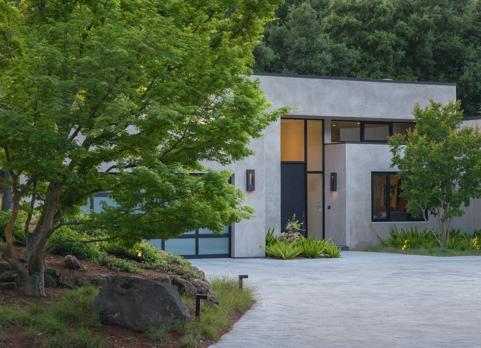 Contemporary Los Altos Hills Custom Home by Randy Thueme Design Inc. - Landscape Architecture - Photo 20