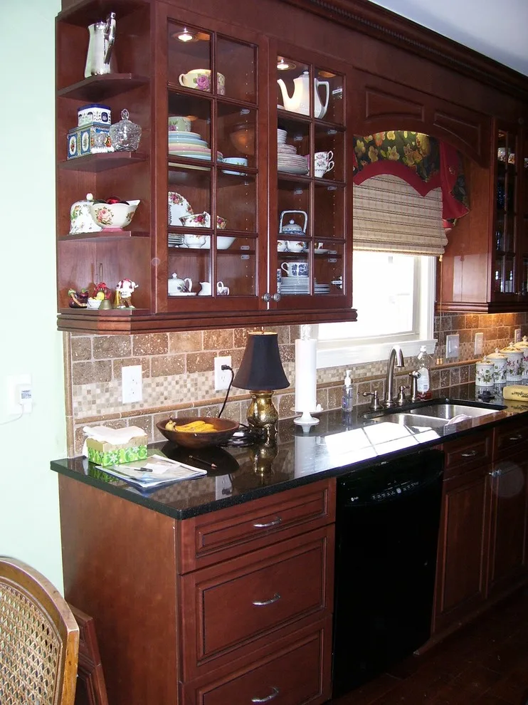 Bespoke Kitchen Featuring Dark Cabinets by Carolina Home Design & Construction LLC - Photo 6