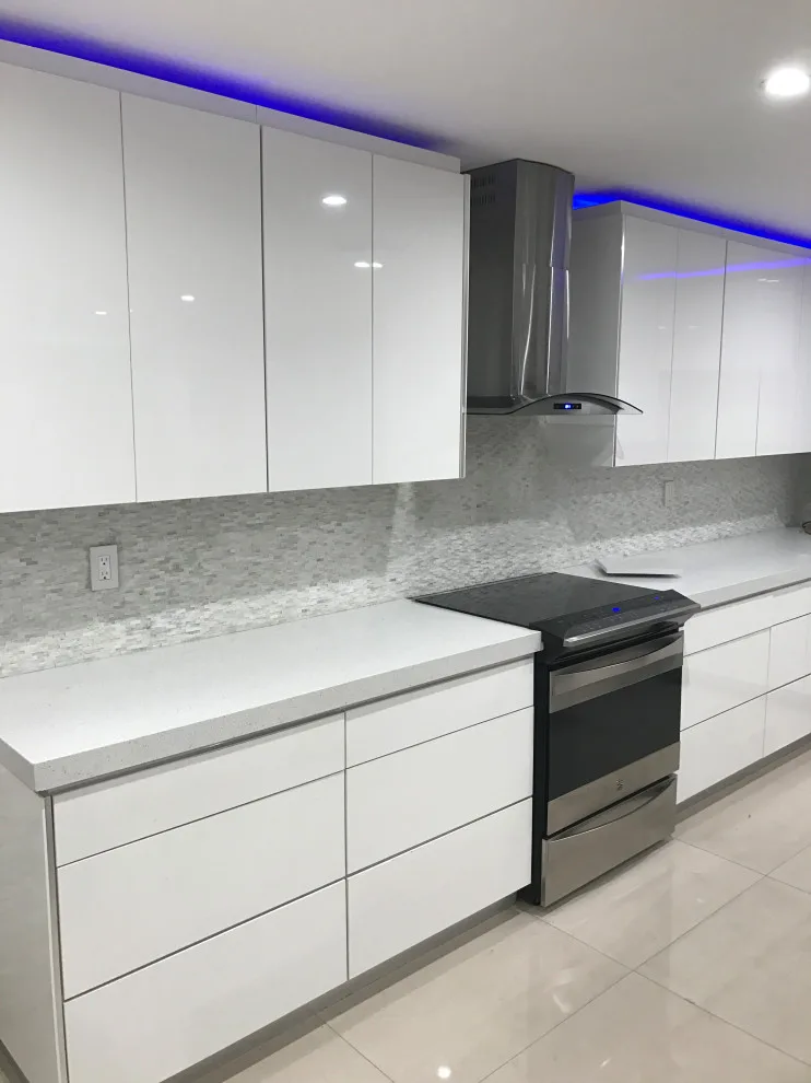 Contemporary Kitchen Parkland FL by Paradise Remodeling & Design LLC - Photo 2