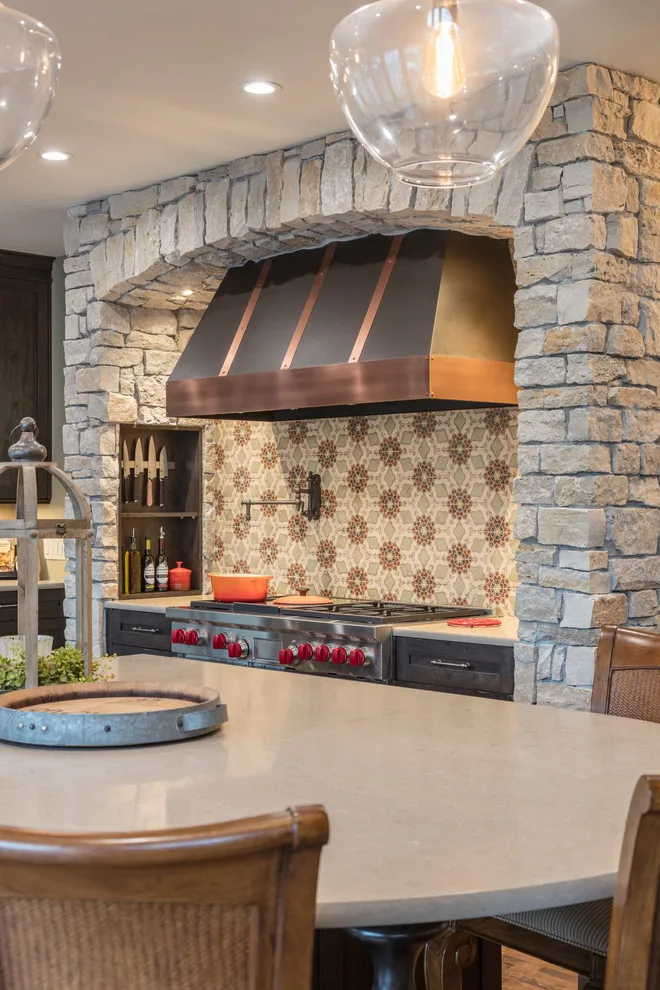 Rustic Kitchen at Lake Viking by Kitchen Studio: Kansas City - Photo 9