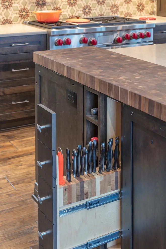 Rustic Kitchen at Lake Viking by Kitchen Studio: Kansas City - Photo 7