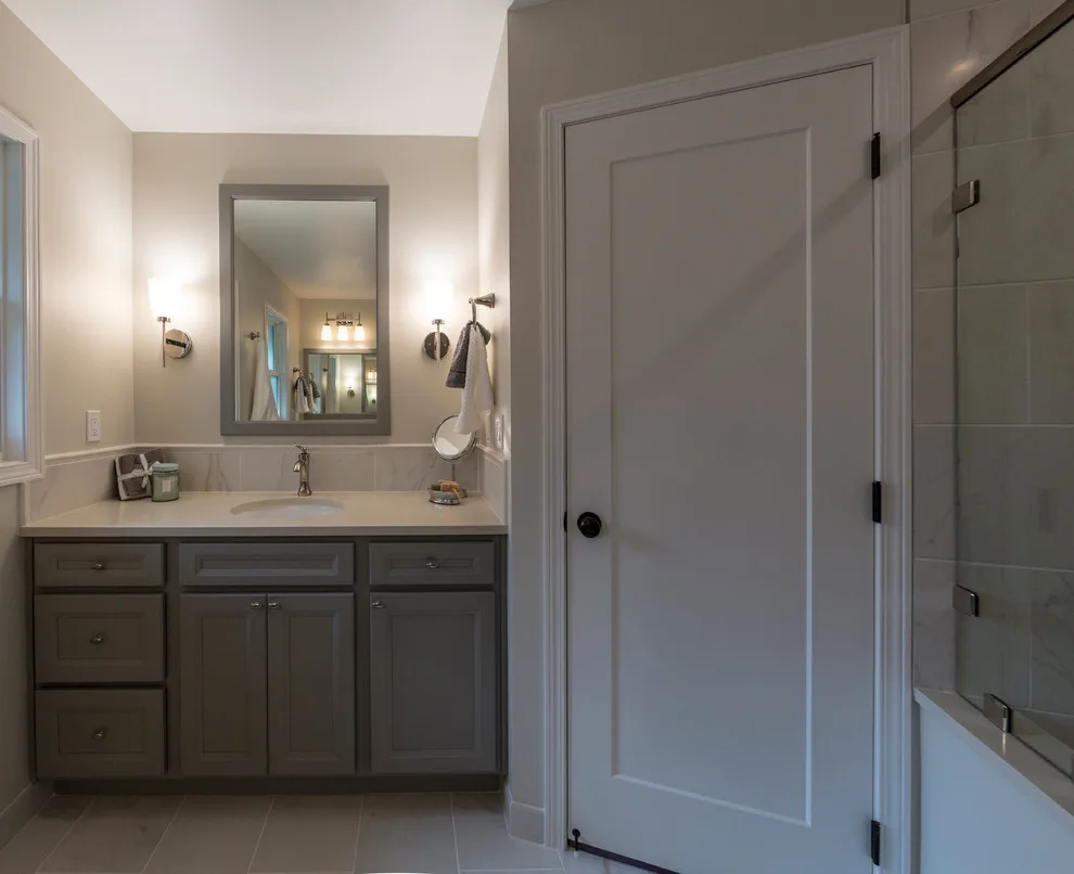 Lauder Master Suite and Children's Bathroom Renovation by Arrow Contracting Service, Inc. - Photo 14