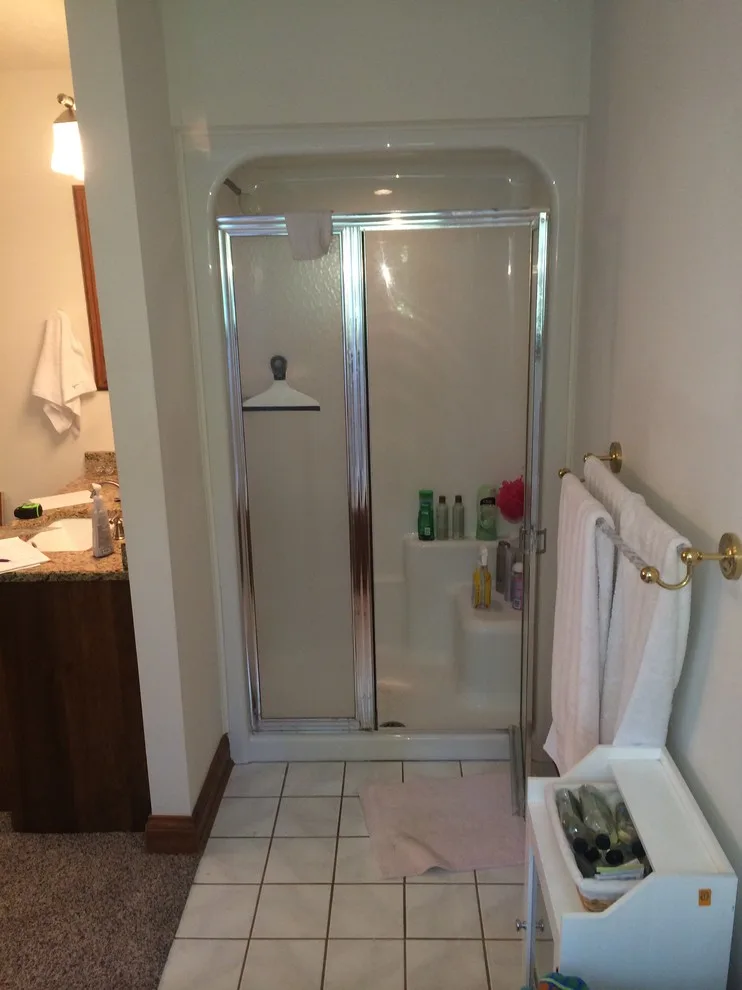 Opulent Doorless Walk-in Shower by Bathroom And Kitchen Services, LLC - Photo 3