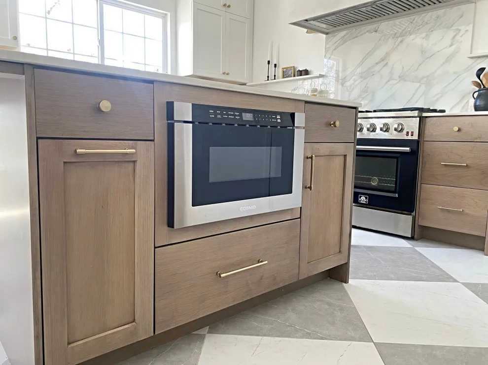 Maple Stained and White Kitchen by Rothgangel Cabinetry And Home Improvement - Photo 6