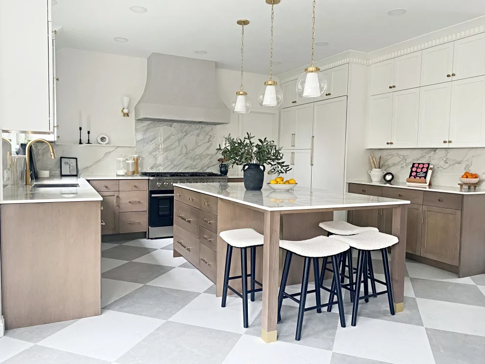 Maple Stained and White Kitchen by Rothgangel Cabinetry And Home Improvement - Photo 7