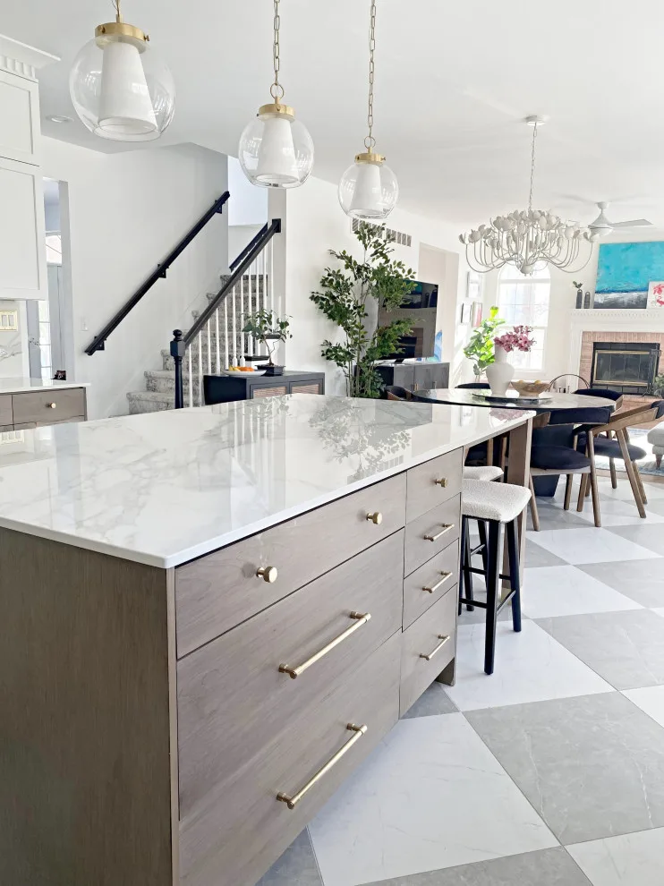 Maple Stained and White Kitchen by Rothgangel Cabinetry And Home Improvement - Photo 3