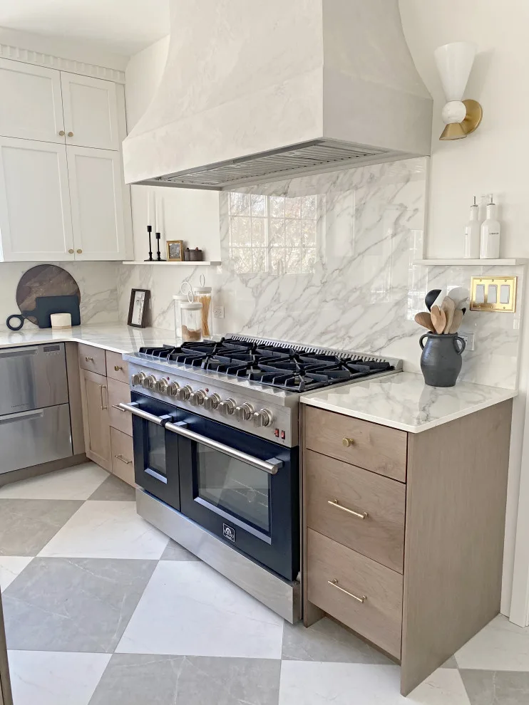 Maple Stained and White Kitchen by Rothgangel Cabinetry And Home Improvement - Photo 4