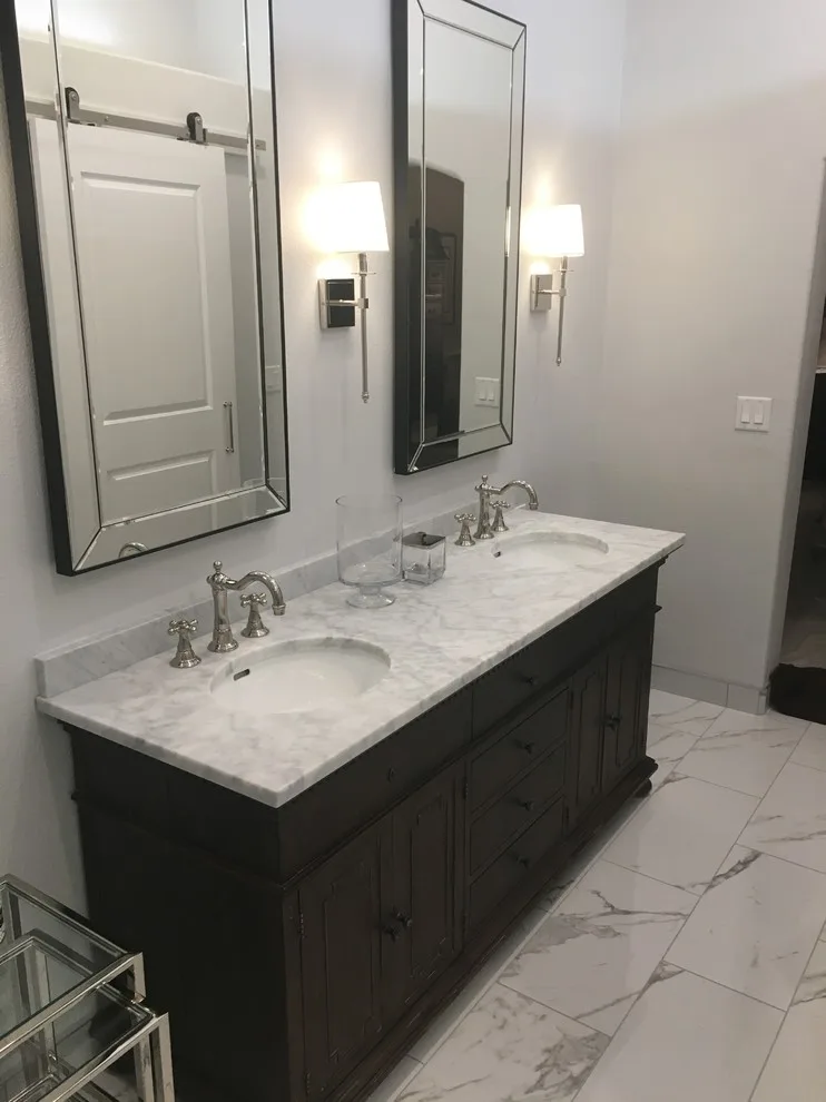 Murrieta Master Bathroom by Stonecrest Custom Homes, Inc. - Photo 7