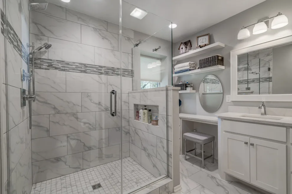 Master Bath Update Without Tub by Heritage Renovations - Photo 5