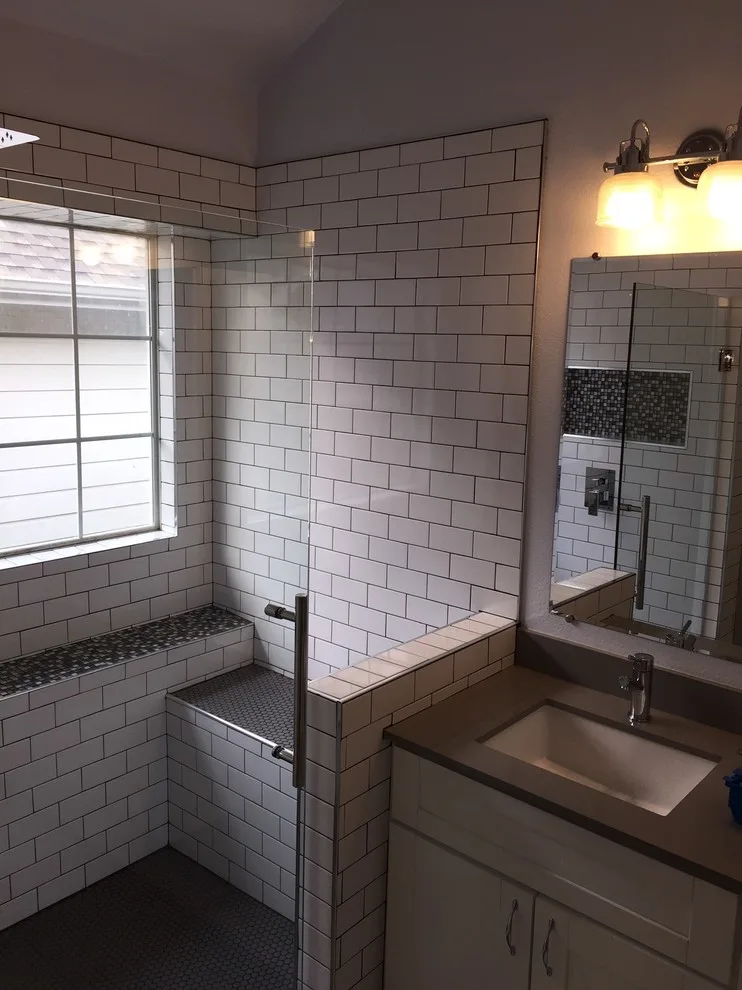 Bathroom Shower Transformation and Storage Optimization by Redoux, LLC. - Photo 58