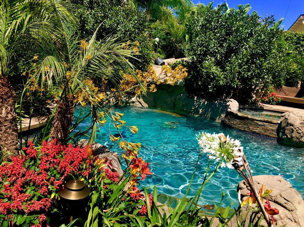 San Dimas swimming pool and landscape by RF Designs - Photo 9
