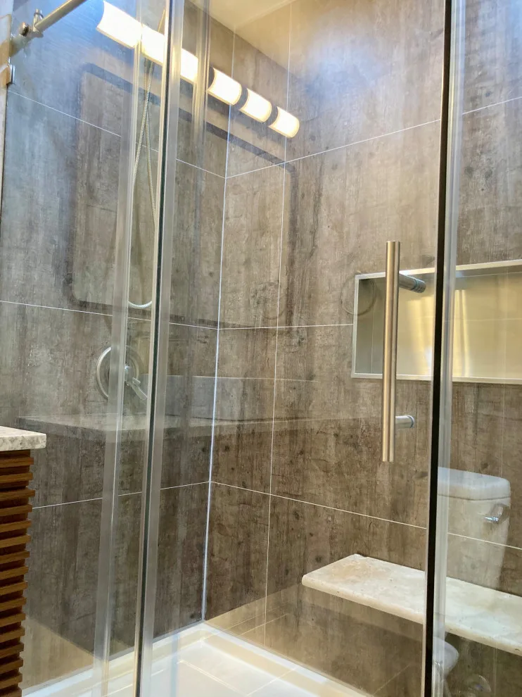 Contemporary Bathroom Renovation and Redesign by Integrity Home Renovators Of Oklahoma - Photo 14