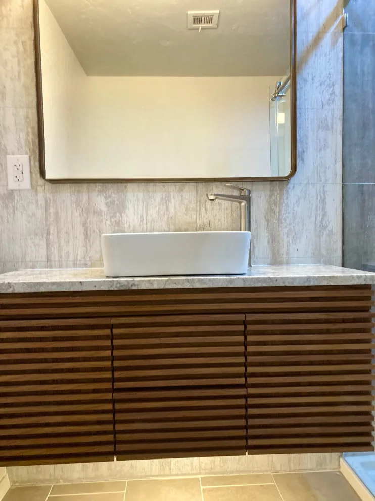 Contemporary Bathroom Renovation and Redesign by Integrity Home Renovators Of Oklahoma - Photo 11