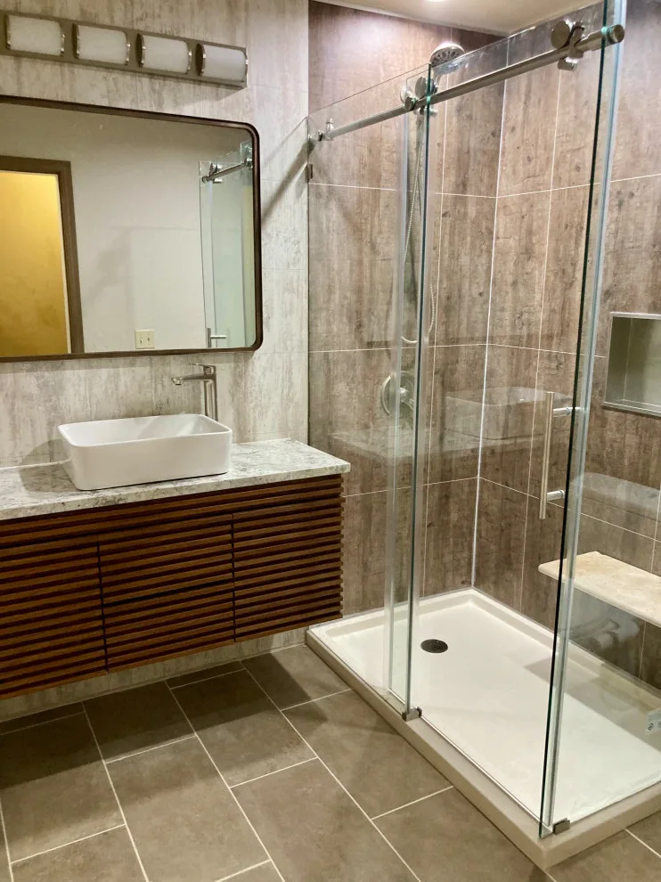 Contemporary Bathroom Renovation and Redesign by Integrity Home Renovators Of Oklahoma - Photo 20