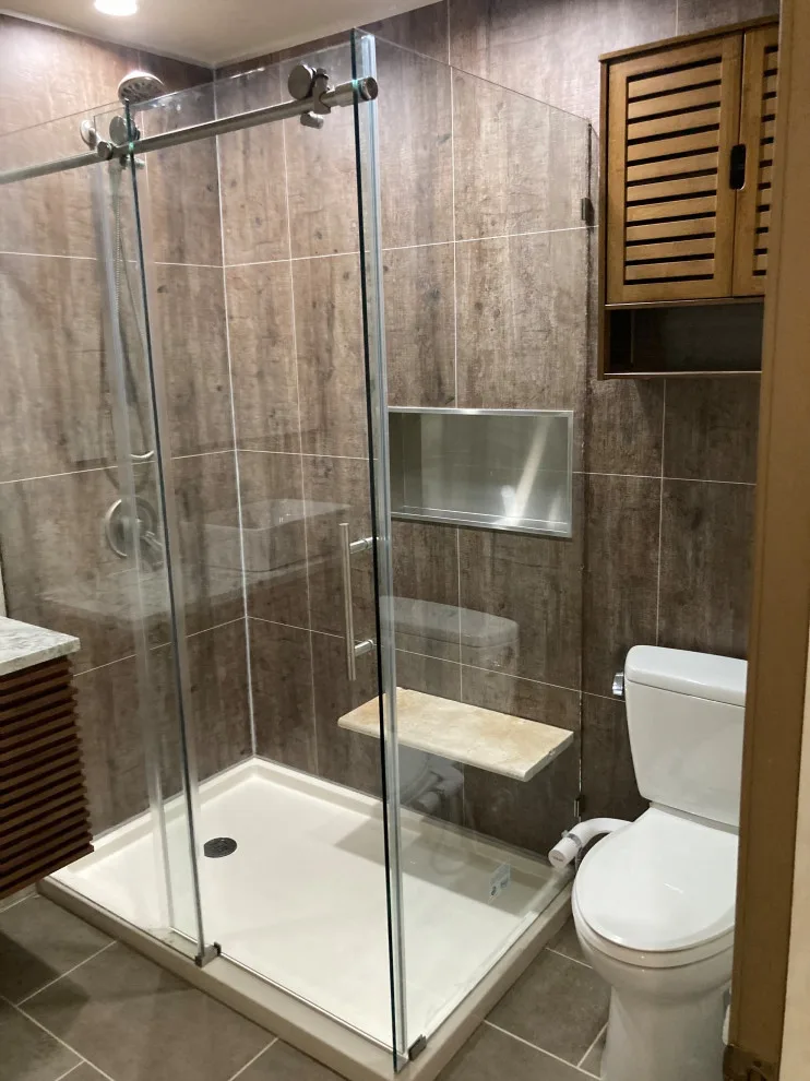 Contemporary Bathroom Renovation and Redesign by Integrity Home Renovators Of Oklahoma - Photo 7