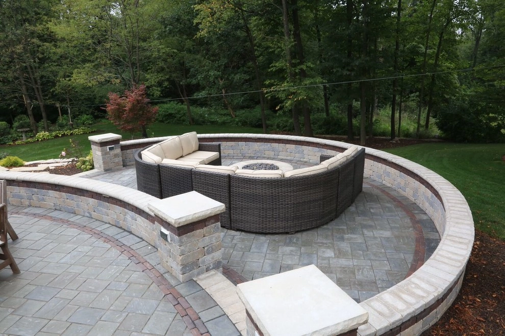 Complete Outdoor Living Space: Kitchen, Firepit, Lounge by Ricci's Landscape Management - Photo 25
