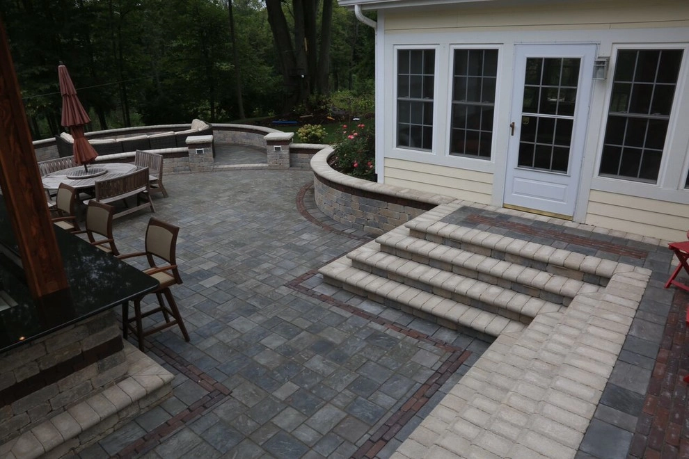 Complete Outdoor Living Space: Kitchen, Firepit, Lounge by Ricci's Landscape Management - Photo 15