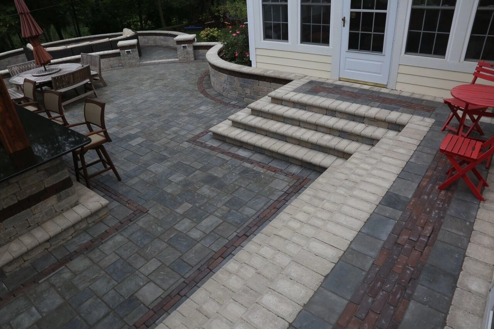 Complete Outdoor Living Space: Kitchen, Firepit, Lounge by Ricci's Landscape Management - Photo 23