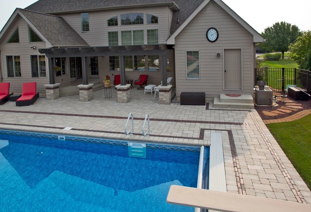 Custom Patio & Outdoor Fireplace by Ricci's Landscape Management - Photo 5