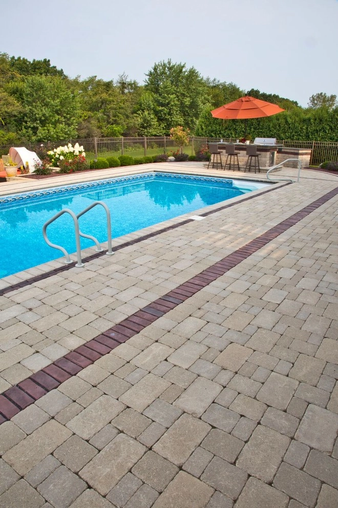 Custom Patio & Outdoor Fireplace by Ricci's Landscape Management - Photo 2