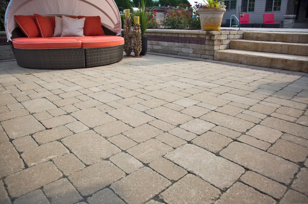 Custom Patio & Outdoor Fireplace by Ricci's Landscape Management - Photo 11